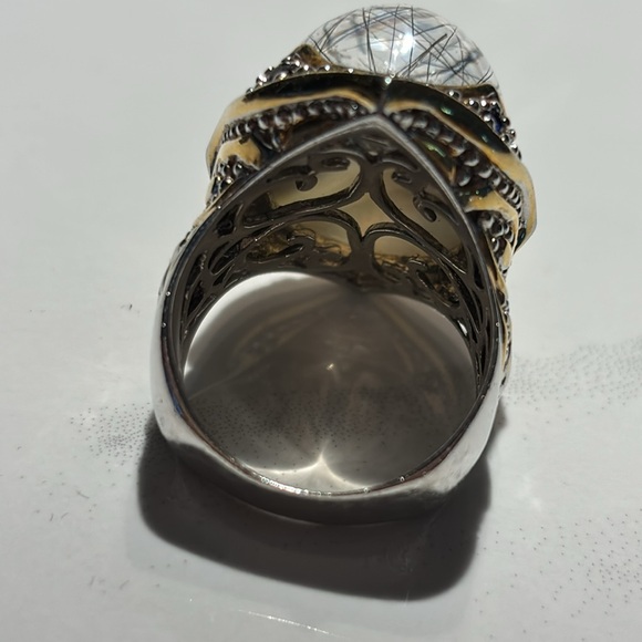 Beautiful Rutile Quartz ring - Picture 6 of 11